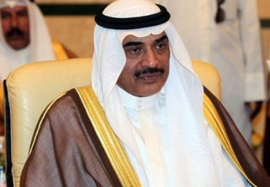 النائب الأول لرئيس مجلس الوزراء وزير الخارجية الكويتي الشيخ صباح خالد الحمد الصباح